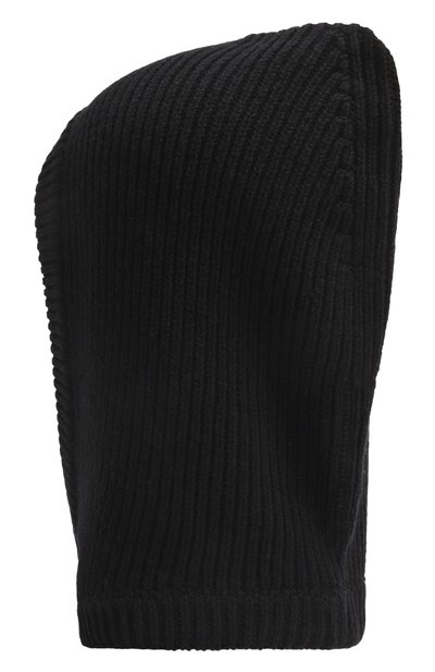 Кашемировый капор RICK OWENS черного цвета по цене 43650 руб., арт. RP02E4481/WSBR, фото 3 Кашемировый капор RICK OWENS, арт. RP02E4481/WSBR, фото 3