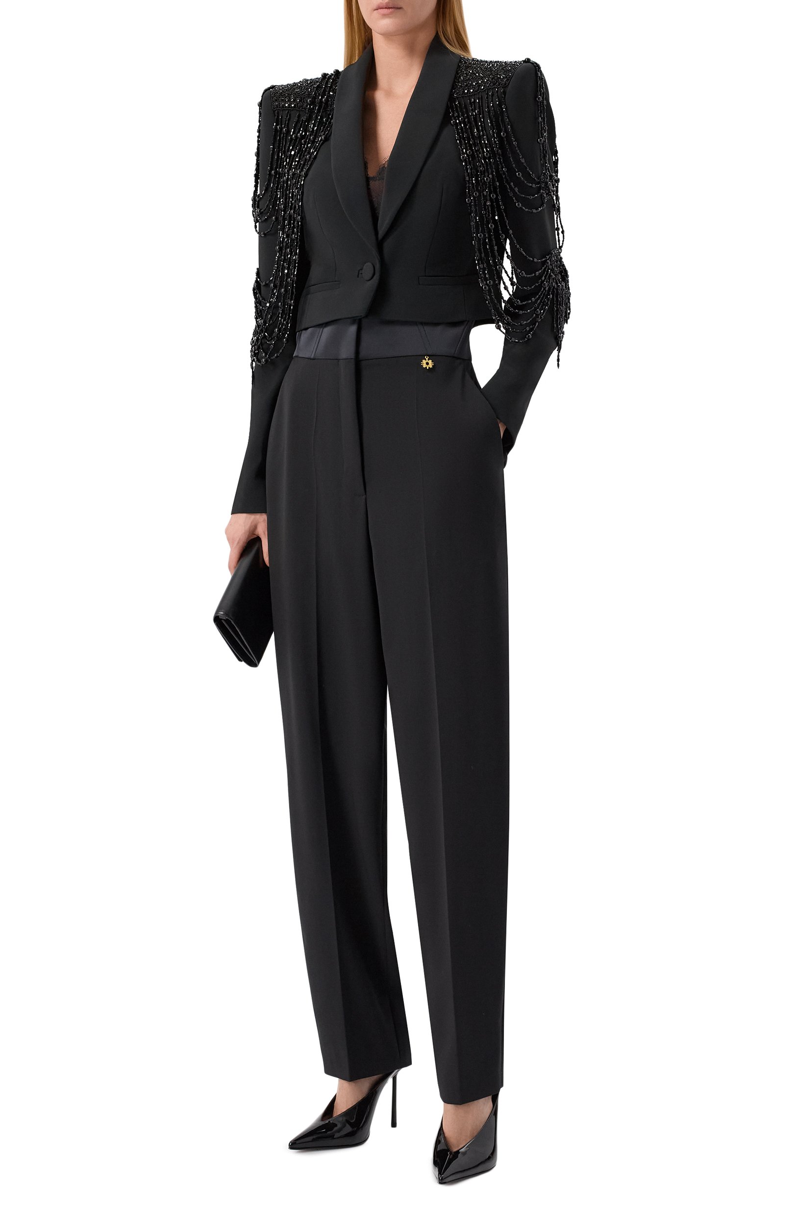 Жакет с отделкой бисером ZUHAIR MURAD, арт. PJK26030/CRCA022, фото 2