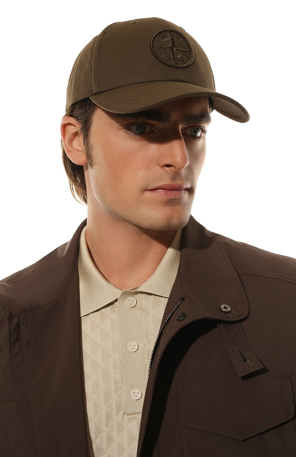 Хлопковая бейсболка STONE ISLAND, арт. 761599661, фото 2