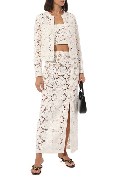 Хлопковый жакет ELIE SAAB, арт. 15170, фото 2