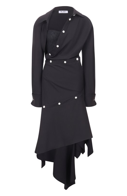 Платье The Attico 260WCW00291/PLL015AA Чёрный 260WCW00291/PLL015AA