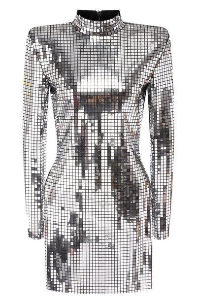 Женское платье из вискозы BALMAIN, арт. RF16415/J076