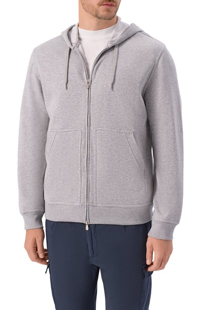 Толстовка из хлопка и кашемира BRUNELLO CUCINELLI, арт. MM8319069G, фото 3