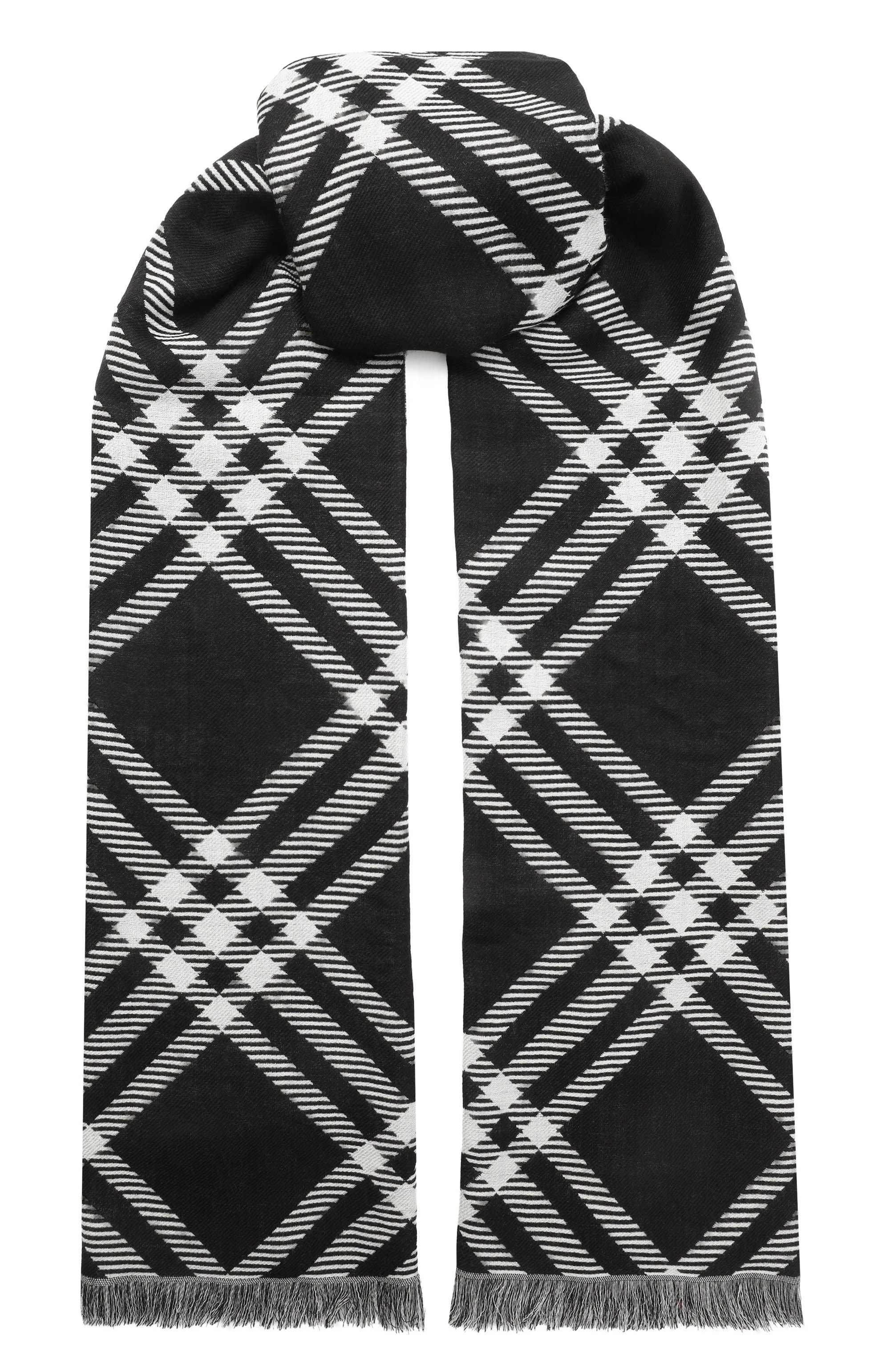 Шарф из шерсти и шелка BURBERRY, арт. 8110162, фото 1