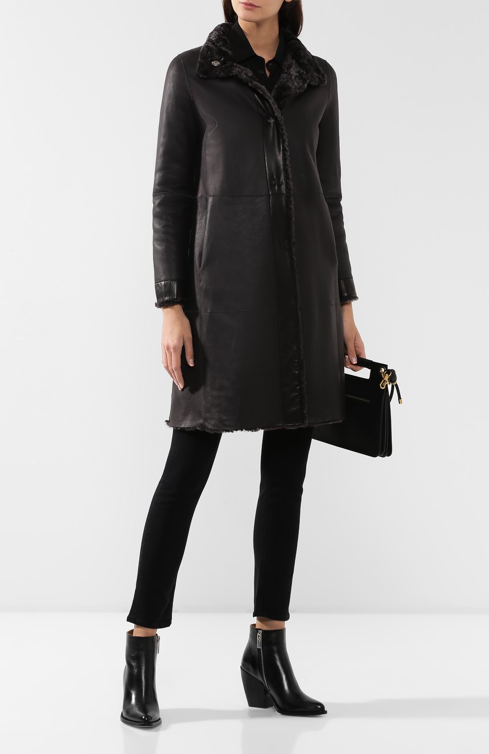 Двусторонняя дубленка  GIORGIO ARMANI, арт. 4AL80P/4AP82, фото 2