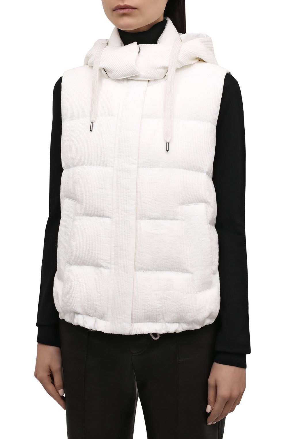 Пуховый жилет BRUNELLO CUCINELLI, арт. MH5872649, фото 3