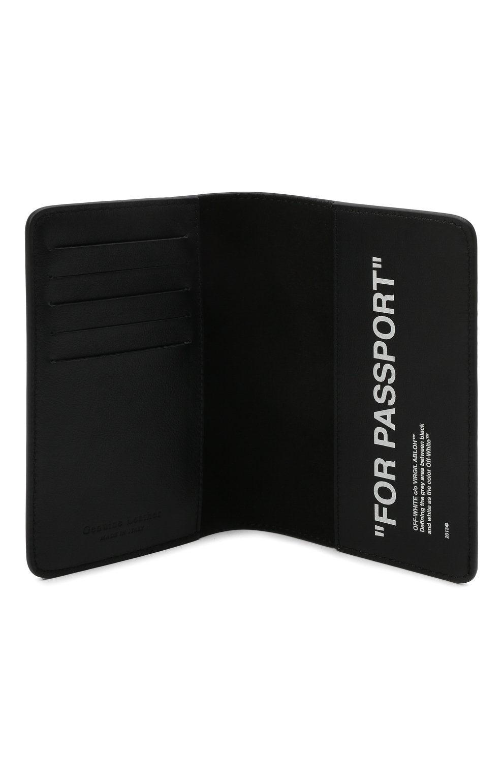 Кожаная обложка для паспорта OFF-WHITE, арт. 0MNC010F21LEA002, фото 3