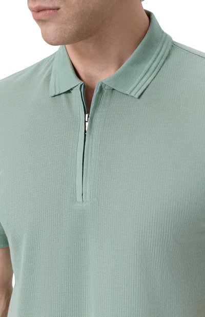 Поло из хлопка и лиоцелла BOSS, арт. 50554614, фото 5