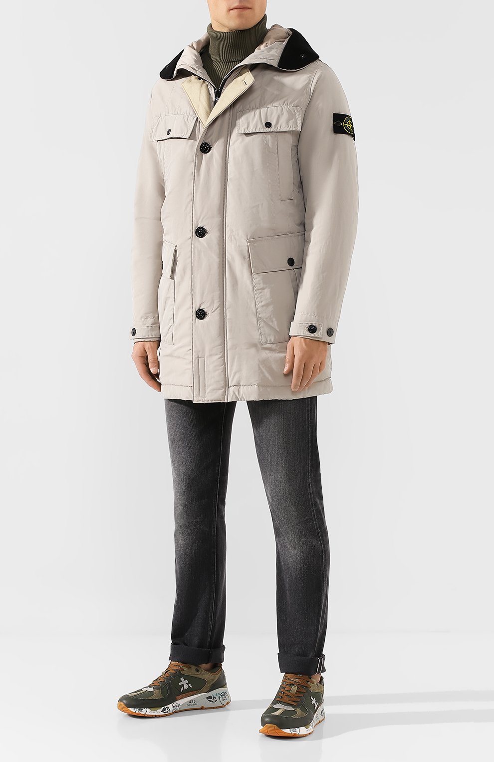 Парка STONE ISLAND, арт. 711570226, фото 2