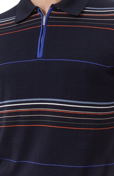 Поло из хлопка и шелка ZILLI, арт. KZP002M0142VMUL00/62, фото 5