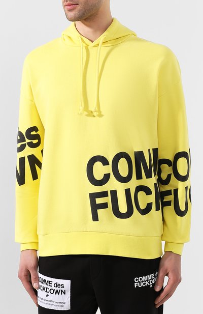 Хлопковое худи COMME DES FUCKDOWN, арт. CDFU362, фото 3