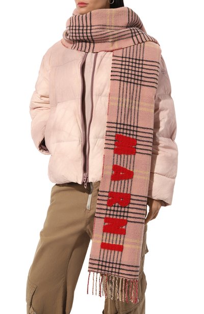 Шерстяной шарф MARNI, арт. SCMC0119Y0/UAW035, фото 2