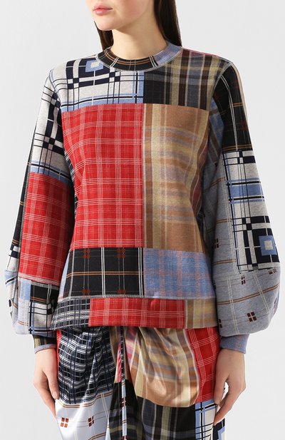 Хлопковый свитшот GANNI, арт. T2494, фото 3