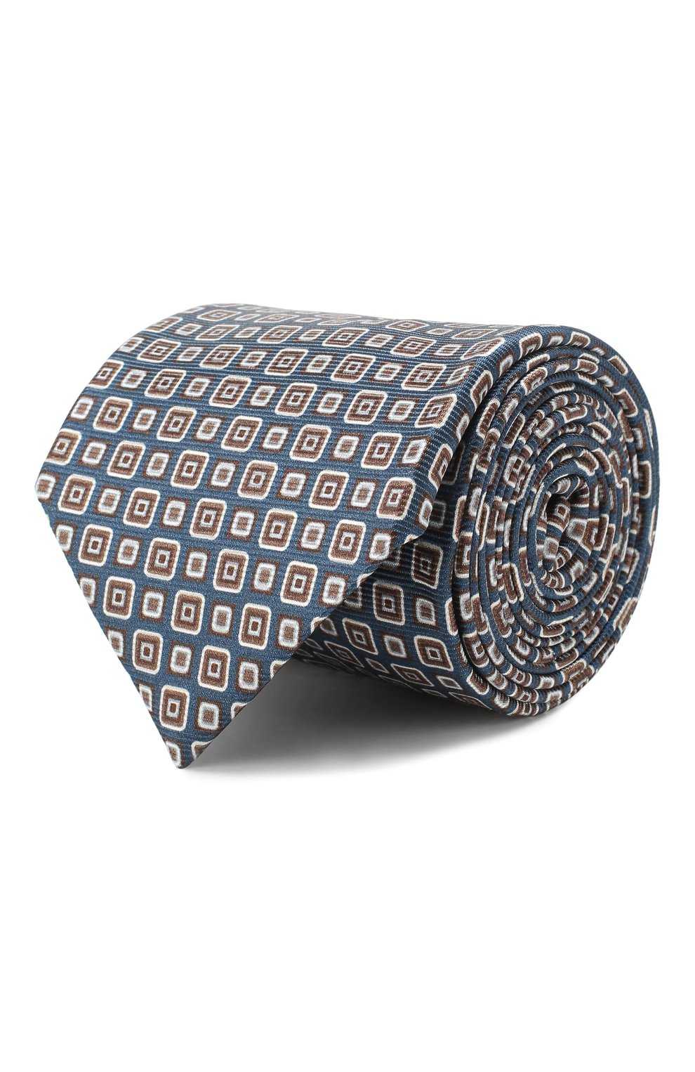 Шелковый галстук CORNELIANI синего цвета по цене 14550 руб., арт. 85U302-0120347/00, фото 1 Шелковый галстук CORNELIANI, арт. 85U302-0120347/00, фото 1