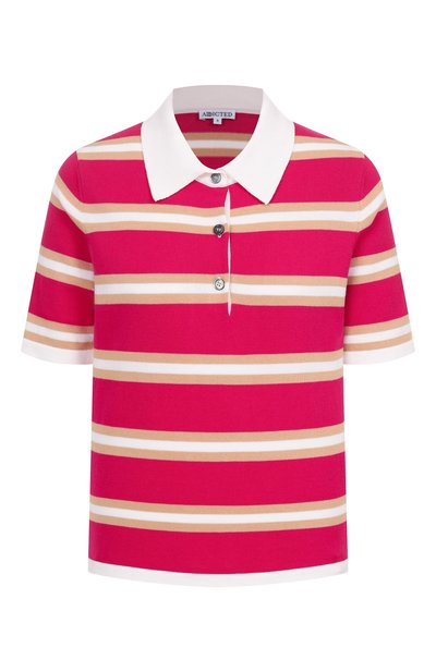 Женское хлопковое поло ADDICTED, арт. TS2506