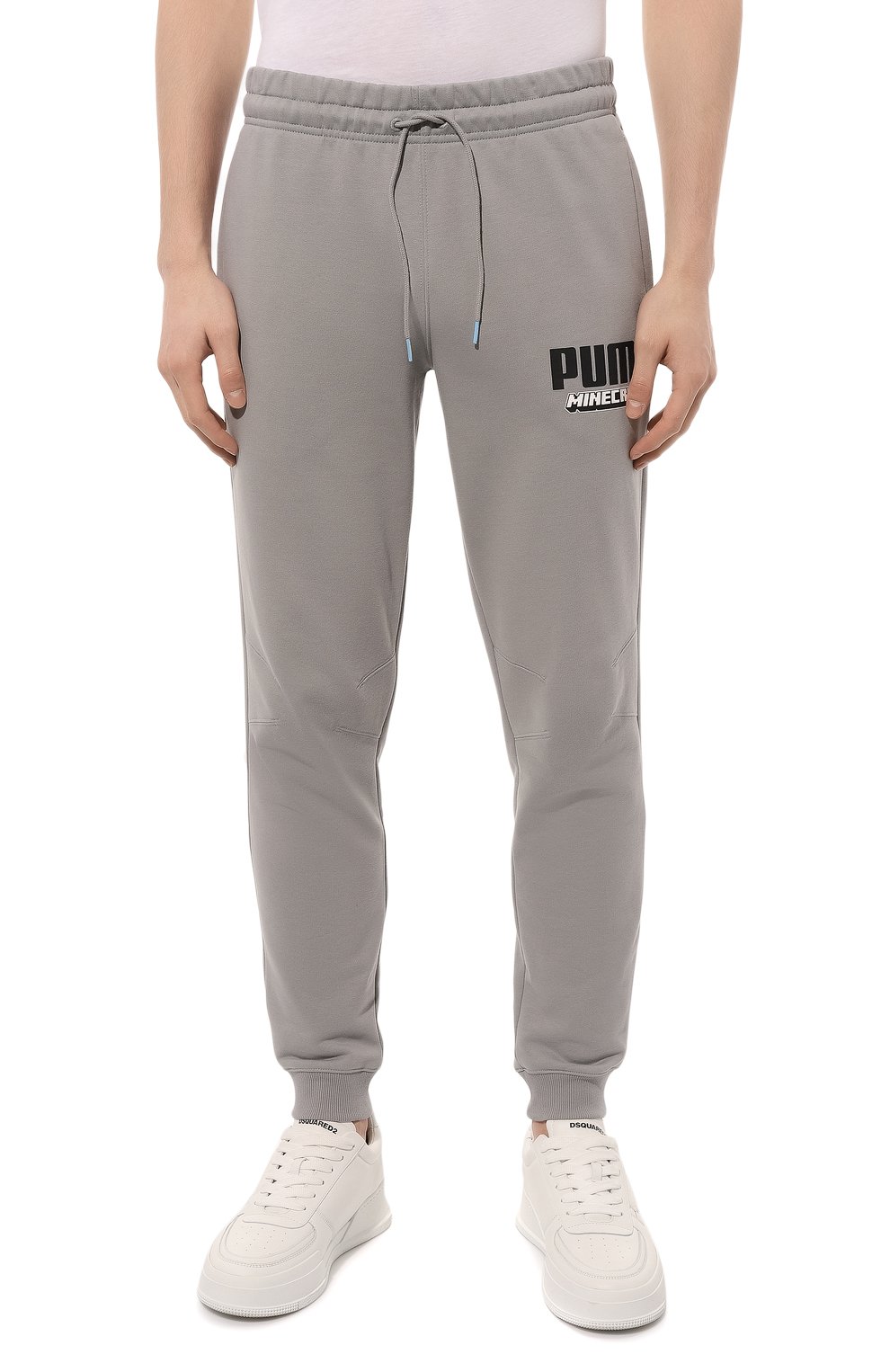 Хлопковые джоггеры puma x minecraft PUMA, арт. 53437776, фото 3