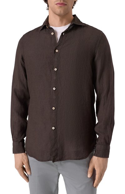 Льняная рубашка BOGLIOLI, арт. 610T/SB5854, фото 3