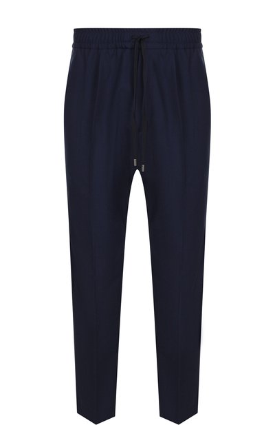 Шерстяные укороченные брюки с поясом на резинке GUCCI, арт. 472975/Z505F, фото 1