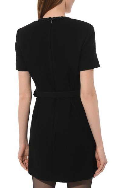 Платье из шерсти и вискозы SELF-PORTRAIT, арт. RS23-014S-B, фото 4