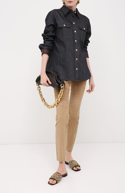 Замшевые брюки ESCADA, арт. 5024576, фото 2