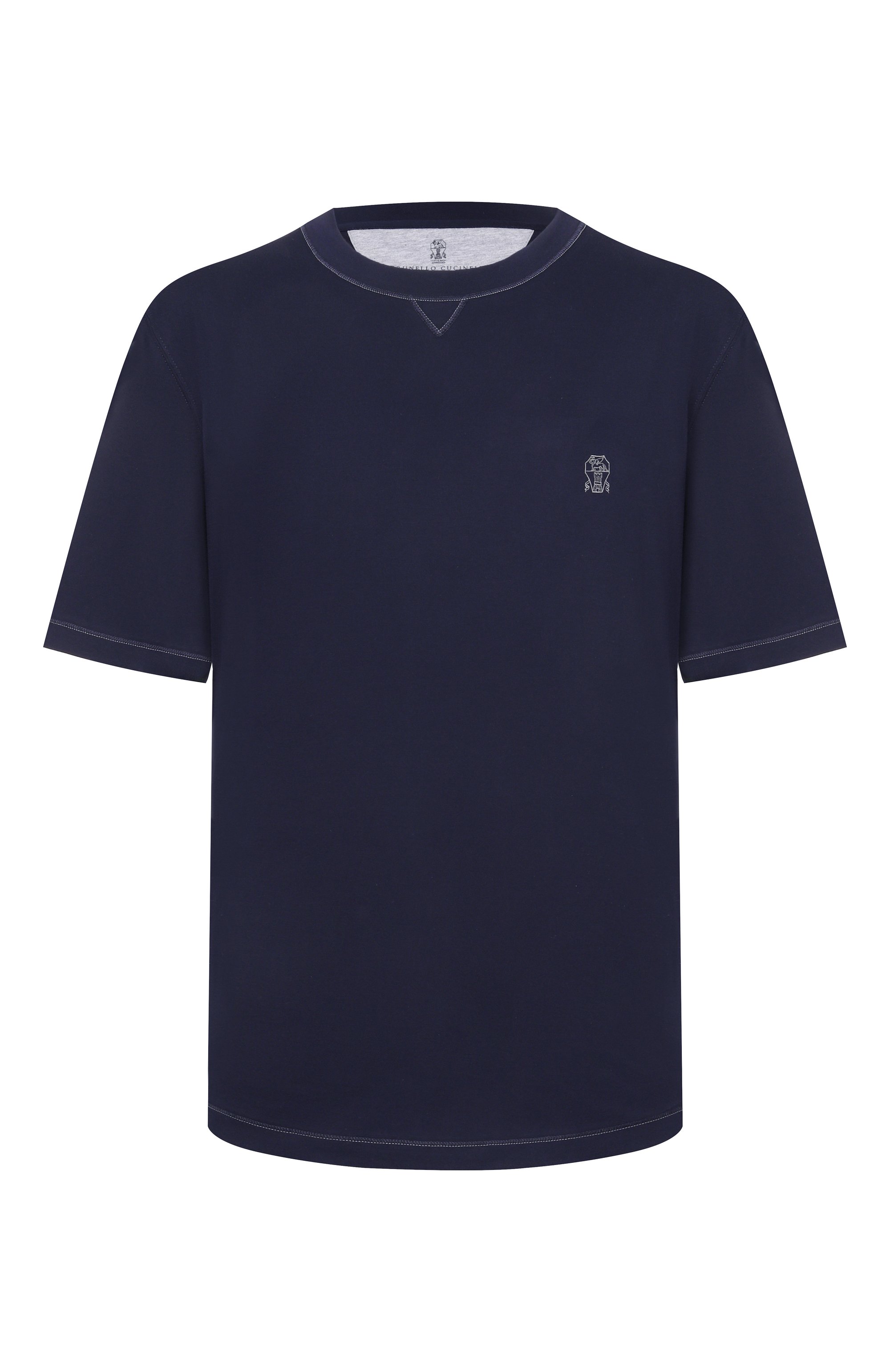 Хлопковая футболка BRUNELLO CUCINELLI, арт. M0B131328G, фото 1