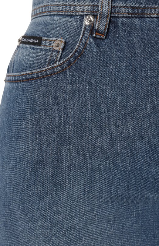 Джинсовая юбка Dolce & Gabbana F4BR8D/G8KV0 Голубой  F4BR8D/G8KV0 Фото 5