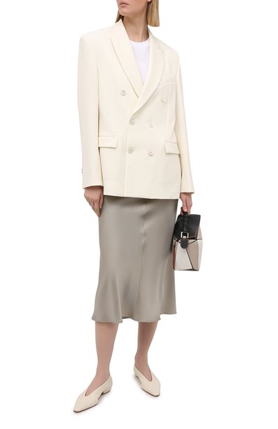 Шерстяной жакет WARDROBE.NYC белого цвета по цене 132500 руб., арт. W4007R04, фото 2 Шерстяной жакет WARDROBE.NYC, арт. W4007R04, фото 2