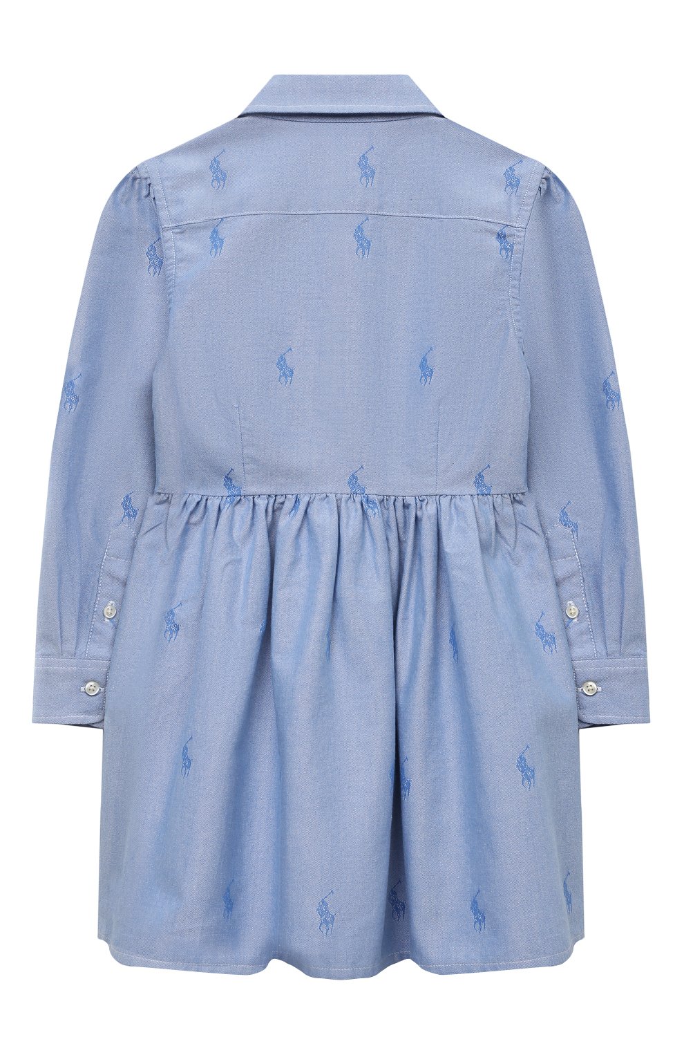 Хлопковое платье-рубашка POLO RALPH LAUREN, арт. 311756657, фото 2