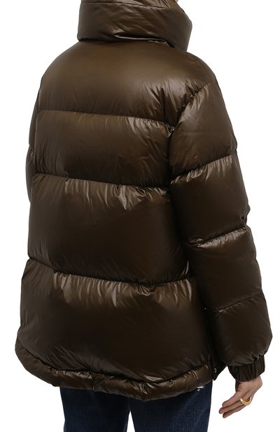 Пуховик WOOLRICH темно-зеленого цвета по цене 71950 руб., арт. CFWW0U0583FR/UT1702, фото 4 Пуховик WOOLRICH, арт. CFWW0U0583FR/UT1702, фото 4