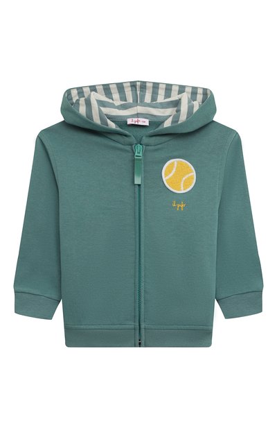 Хлопковая толстовка IL GUFO, арт. P22GA390M0030/3M-9M, фото 1