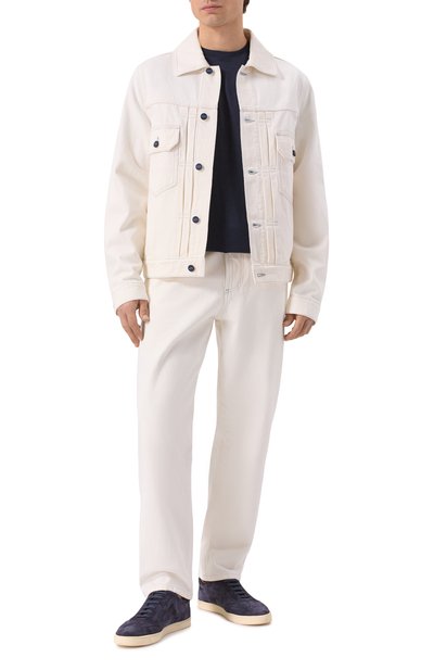 Футболка из шелка и хлопка BRUNELLO CUCINELLI, арт. MD8211308, фото 2