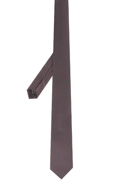 Шелковый галстук с узором BRIONI, арт. 061E00/07449, фото 2