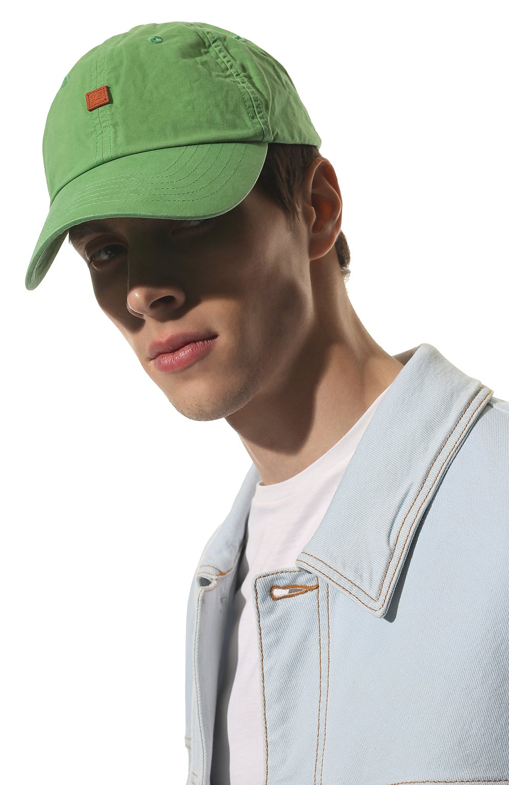 Хлопковая бейсболка ACNE STUDIOS, арт. C40201/M, фото 2