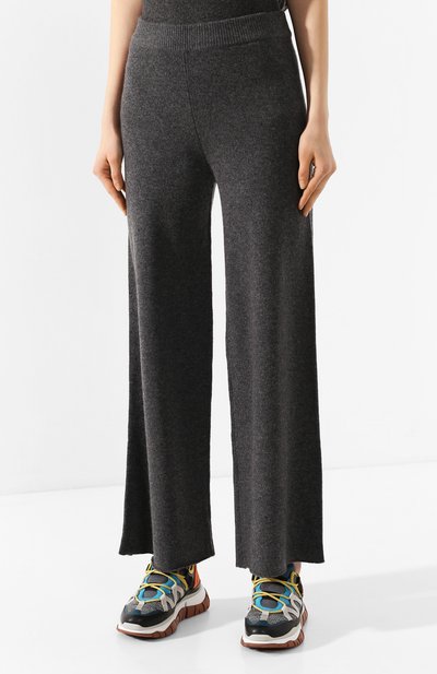 Кашемировые брюки NOT SHY серого цвета по цене 47700 руб., арт. 3501032C, фото 3 Кашемировые брюки NOT SHY, арт. 3501032C, фото 3