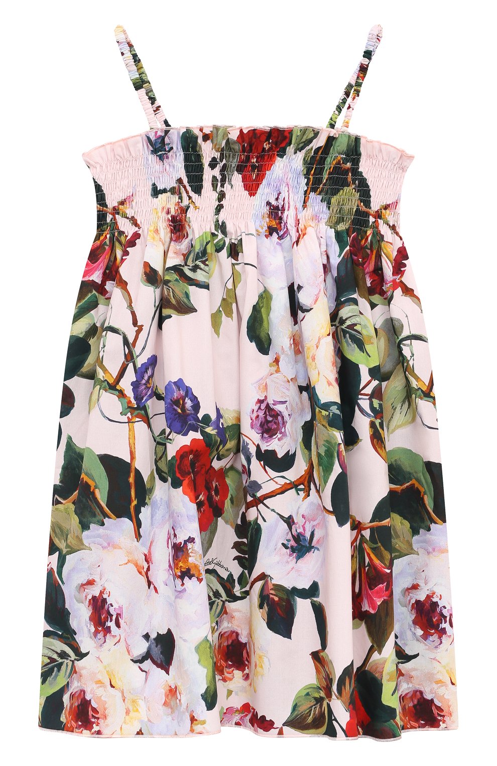 Хлопковый сарафан DOLCE & GABBANA, арт. L52DA6/HS5RM/8-12+, фото 1