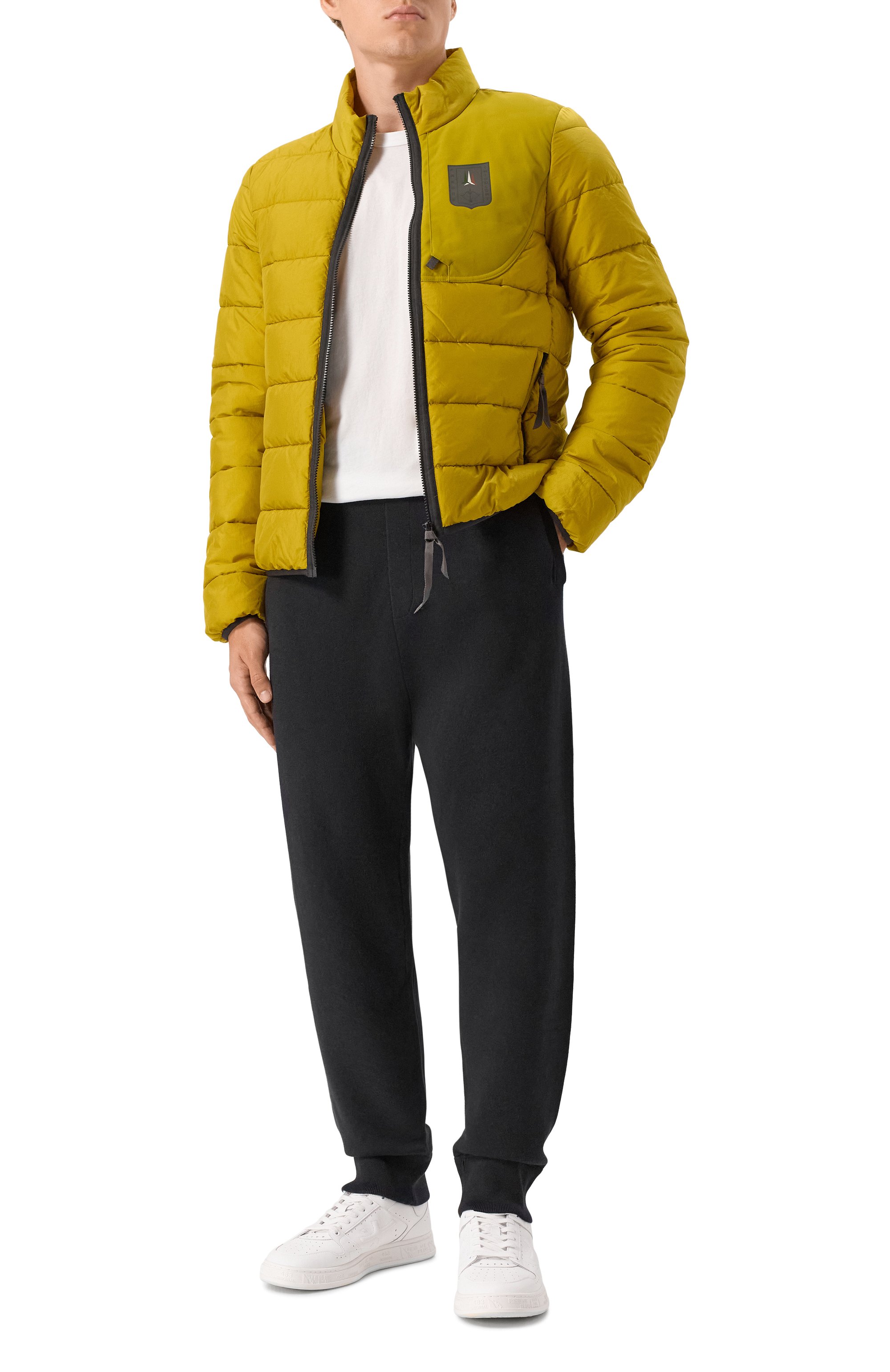 Джоггеры из хлопка и шерсти BOSS, арт. 50543154, фото 2