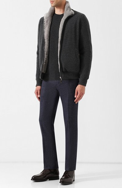 Кожаные ботинки с внутренней меховой отделкой W.GIBBS, арт. 0639006/C0RD0VAN, фото 2