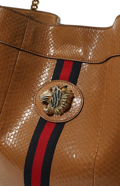 Сумка-тоут rajah large из кожи питона GUCCI, арт. 537219 LJMFX, фото 3