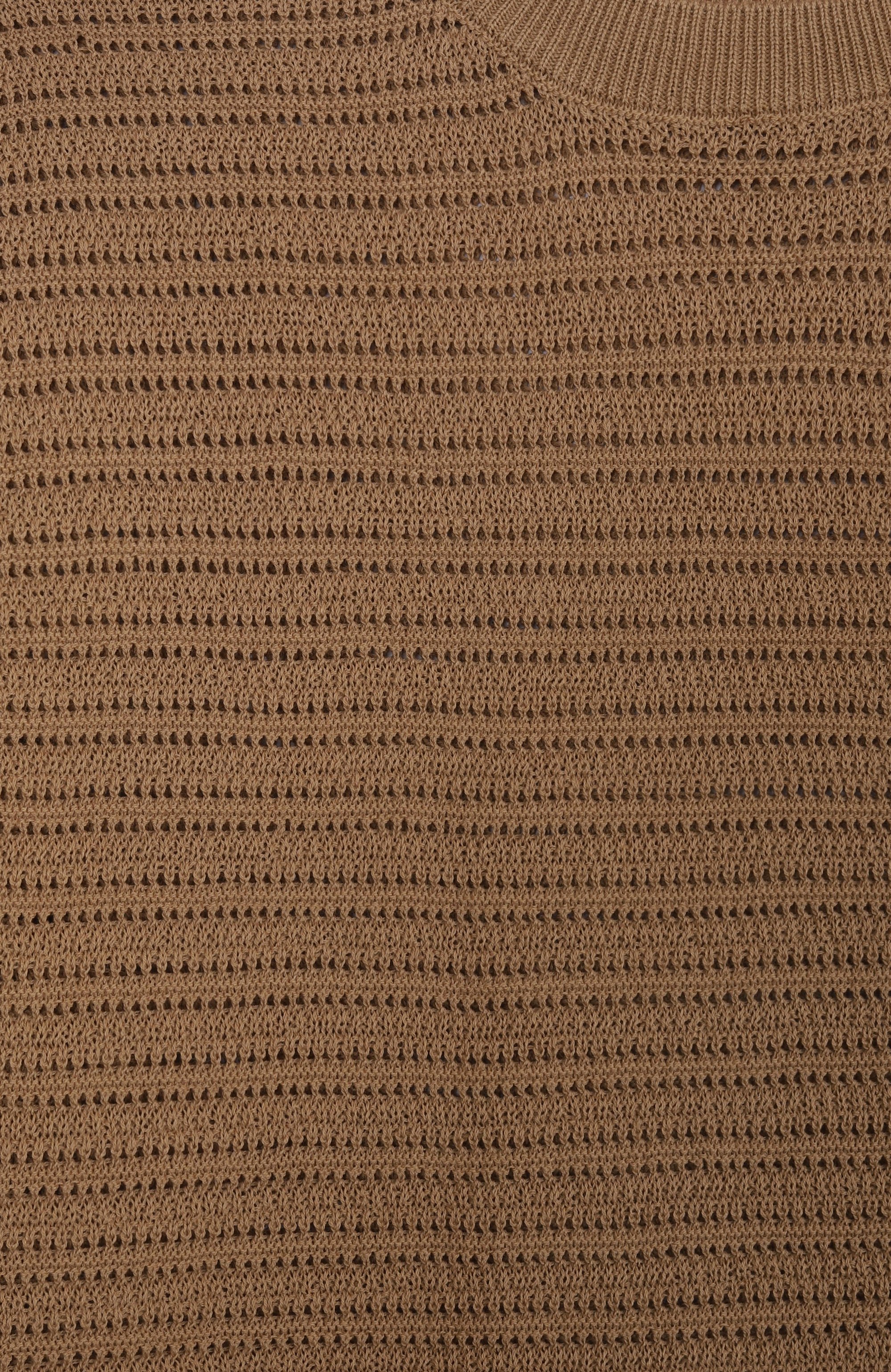 Хлопковый пуловер PAOLO PECORA MILANO бежевого цвета по цене 16800 руб., арт. PP3981/14A-16A, фото 3 Хлопковый пуловер PAOLO PECORA MILANO, арт. PP3981/14A-16A, фото 3