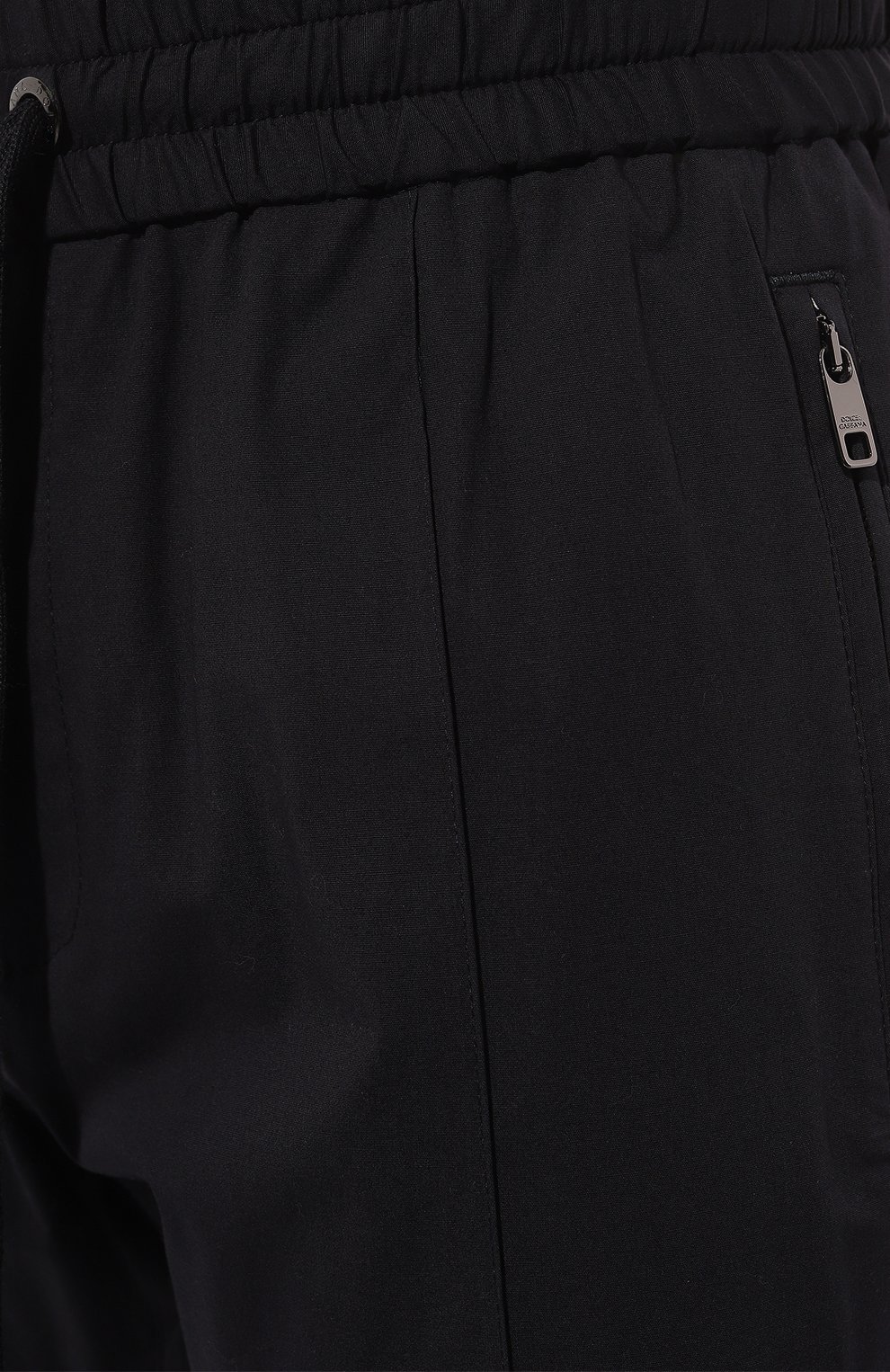 Хлопковые брюки DOLCE & GABBANA темно-синего цвета по цене 98950 руб., арт. GYACET/FUEAJ, фото 5 Хлопковые брюки DOLCE & GABBANA, арт. GYACET/FUEAJ, фото 5