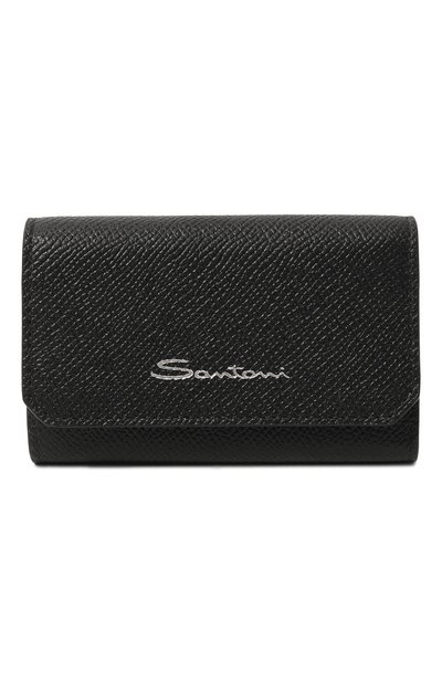 Мужская кожаный футляр для ключей SANTONI, арт. UFPPA2420F0-AST5