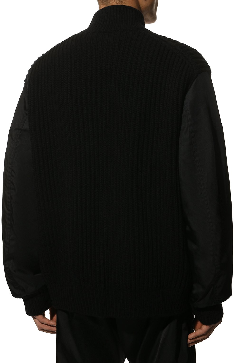 Кашемировый кардиган PRADA, арт. UMG128-10F6-F0002-212, фото 4