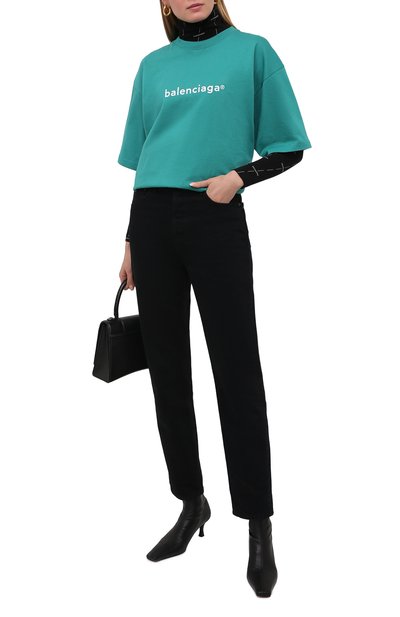 Хлопковая футболка BALENCIAGA, арт. 641655/TIV54, фото 2