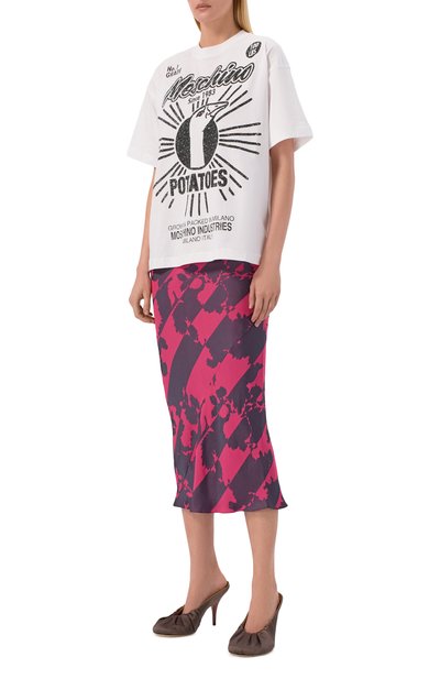 Хлопковая футболка MOSCHINO, арт. A0716/0441, фото 2