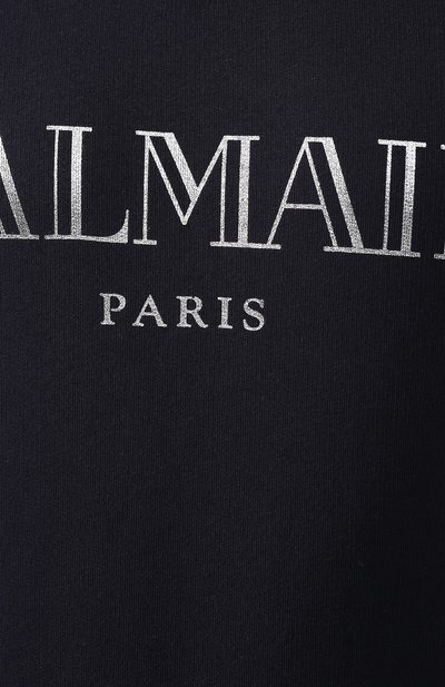 Хлопковый свитшот BALMAIN, арт. RH11679/I051, фото 5
