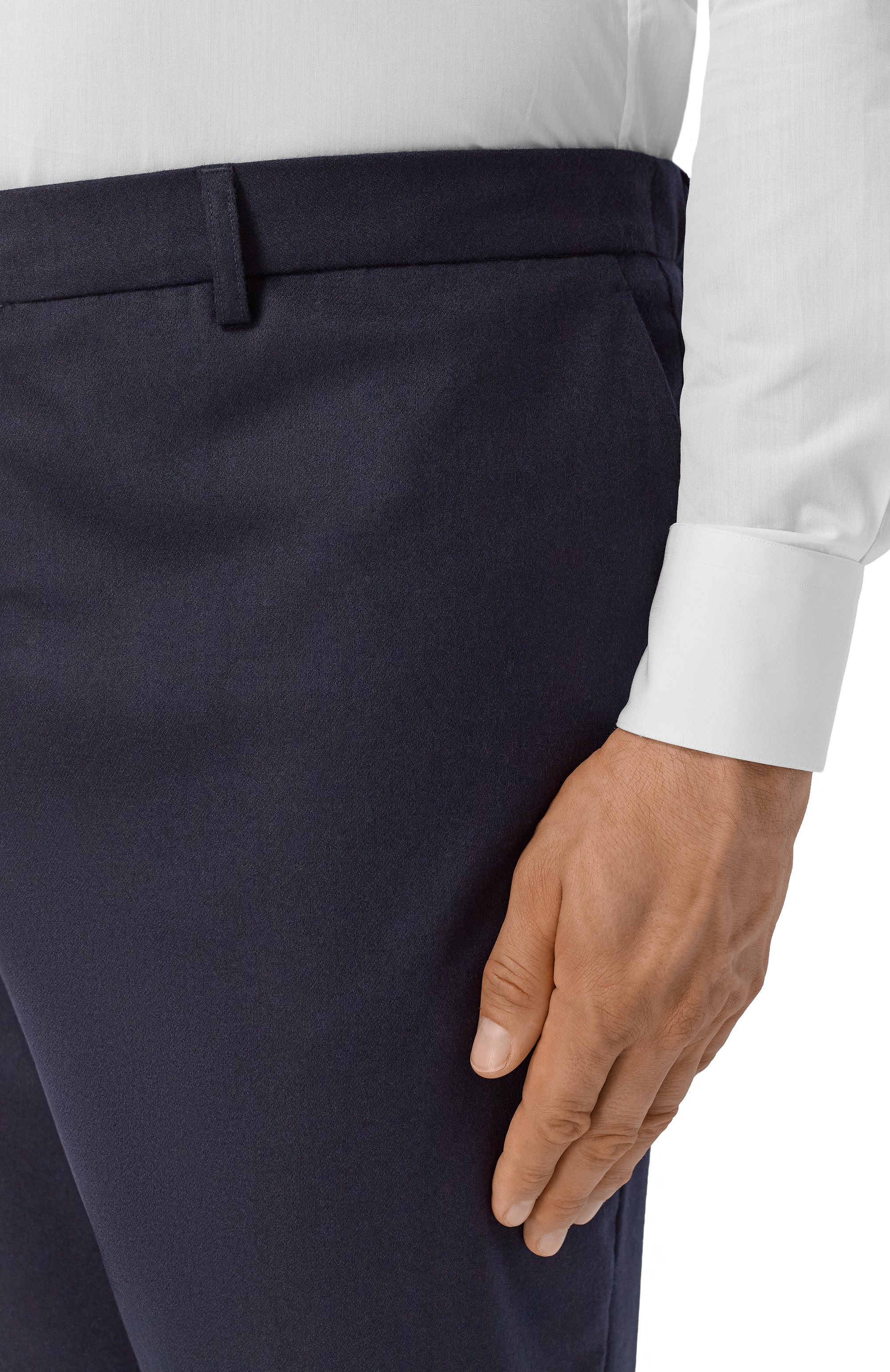 Шерстяные брюки KITON, арт. UFPPERK0124G05, фото 5