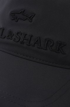 Мужская бейсболка PAUL&SHARK темно-синего цвета, арт. 24417101 | Фото 4 (Материал: Текстиль, Синтетический материал; Нос: Не проставлено; Материал сплава: Проставлено)