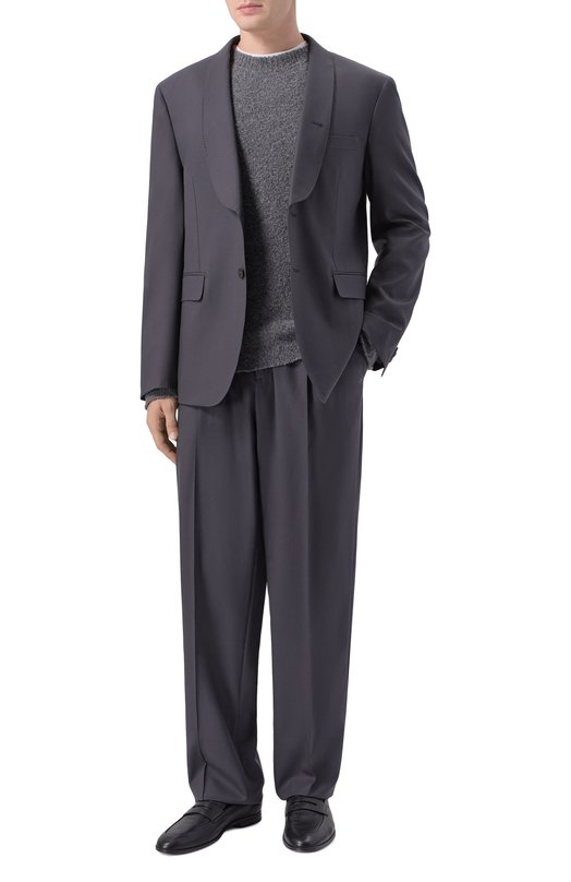 Шерстяной пиджак 12 STOREEZ 136033 Серый  136033 Фото 2