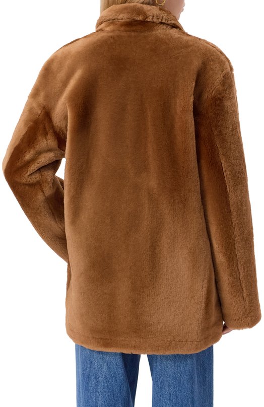 Дубленка из овчины Jacob Lee WSB20112AW25LG Коричневый  WSB20112AW25LG Фото 4
