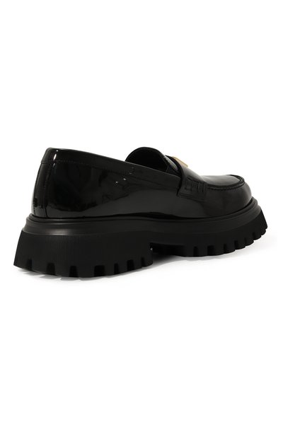 Кожаные лоферы DOLCE & GABBANA, арт. D11290/A1067, фото 3